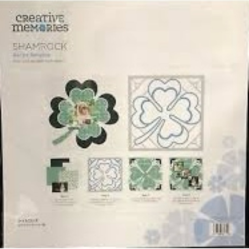 Creative Memories Shamrock Recipe Template - Picture 6 of 6